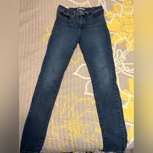 Levi's Dark Blue Skinny Jeans for Women